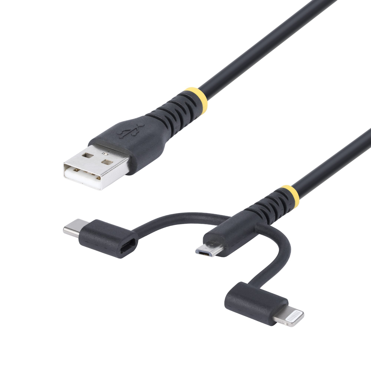 StarTech.com 1m Rugged USB Multi Charging Cable