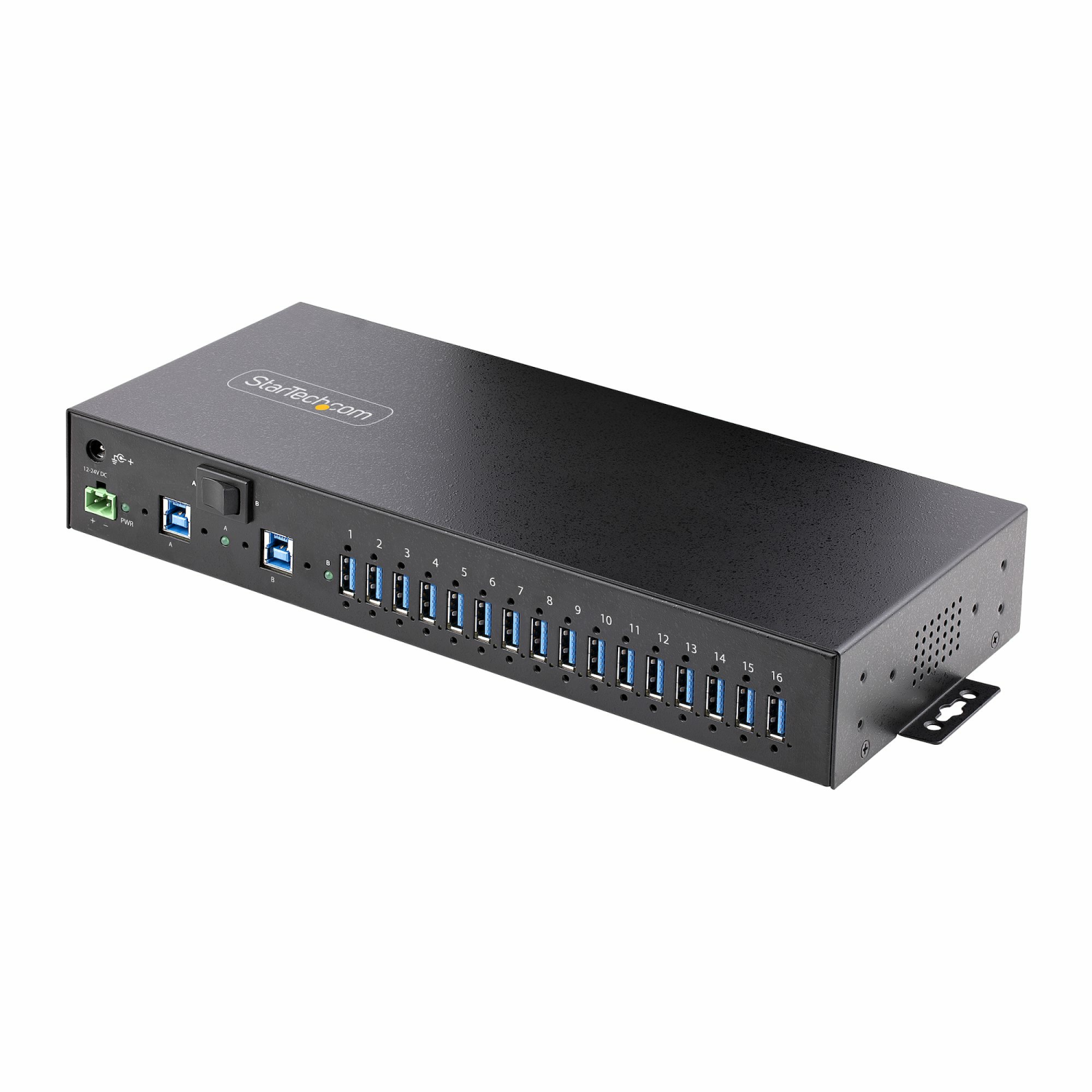 StarTech.com 16-Port Interface Hubs - Black