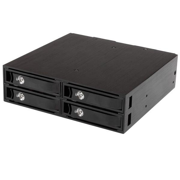 StarTech.com 4-bay Drive Bay Panels - Black