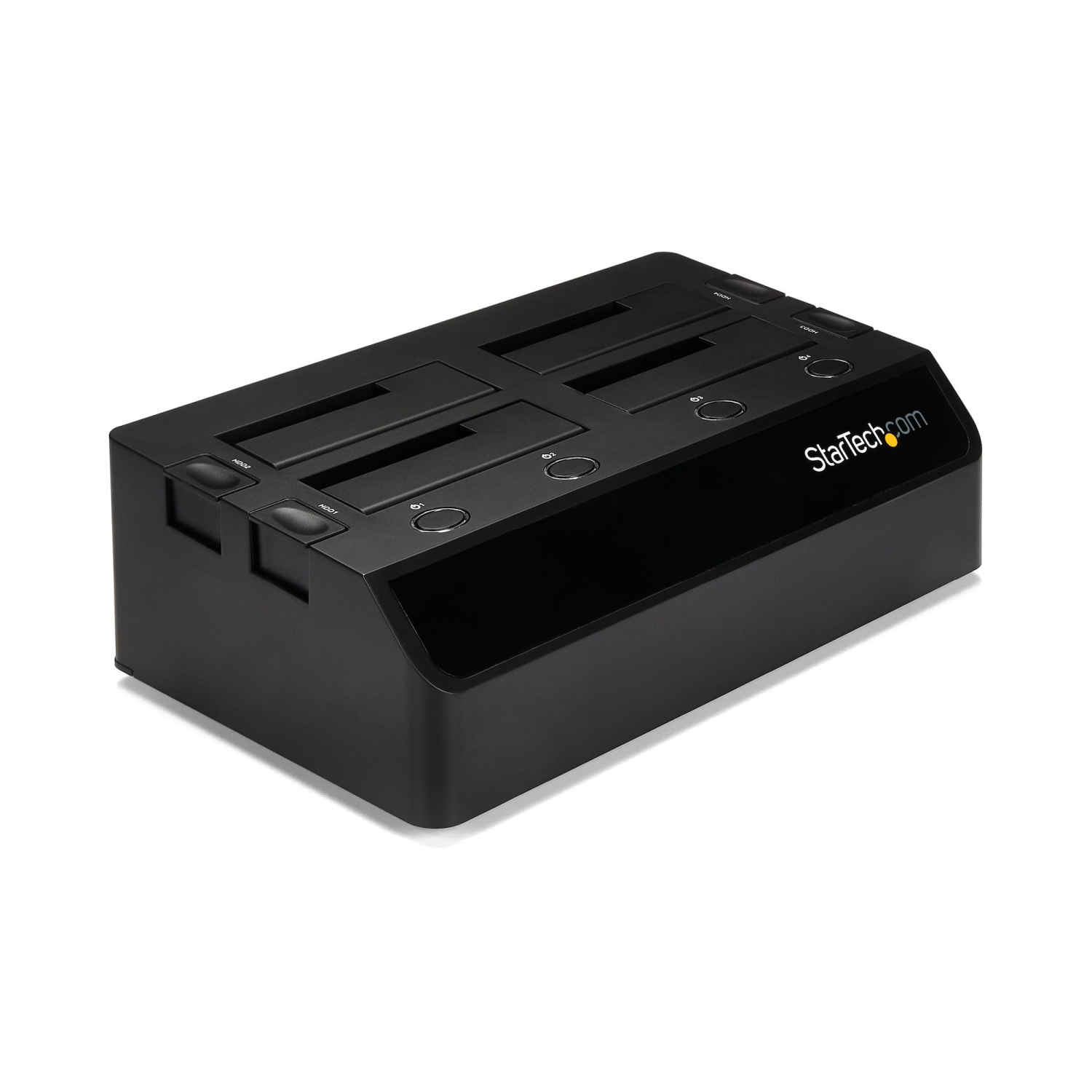 StarTech.com 4-Bay Storage Drive Docking Stations - Black