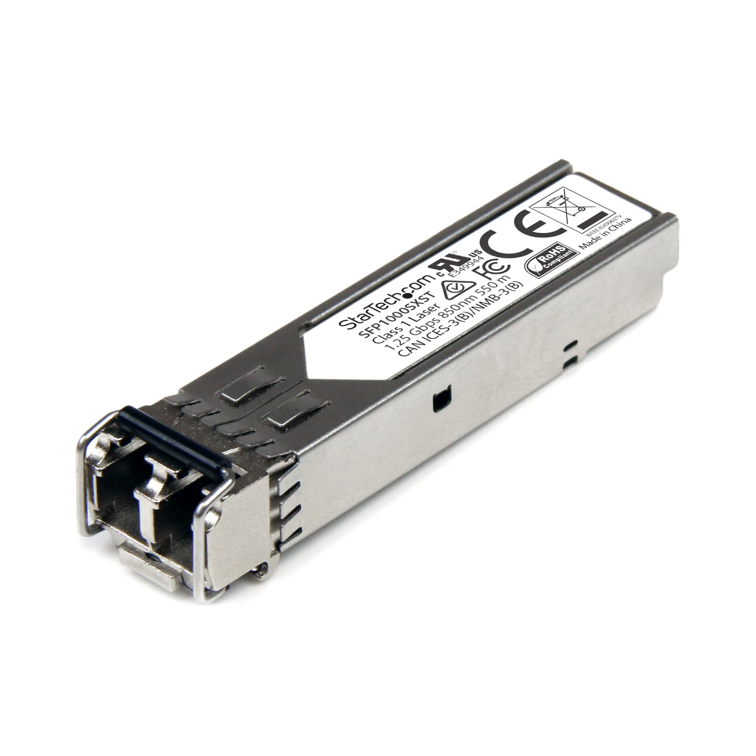 StarTech.com 1000BASE-SX Network Transceiver Modules - Silver