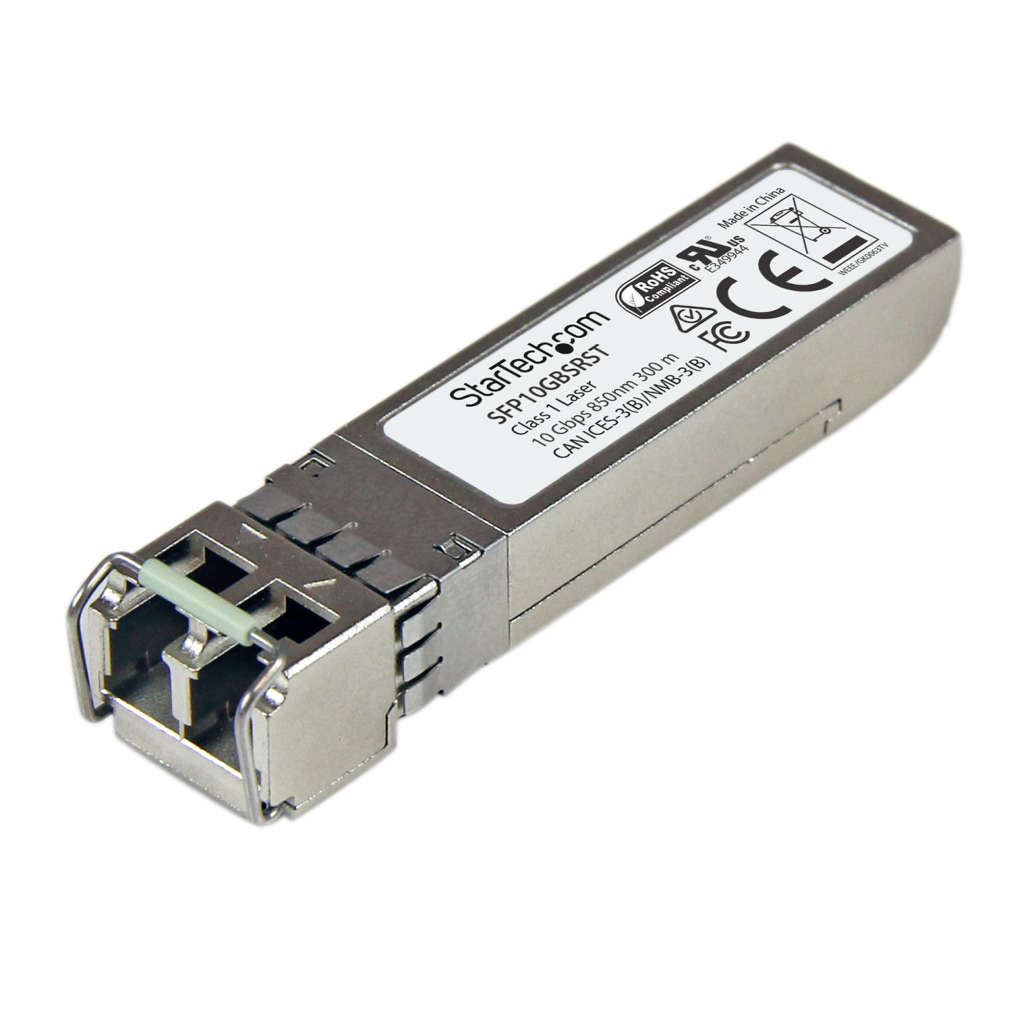 StarTech.com 10GBASE-SR Network Transceiver Modules - Silver