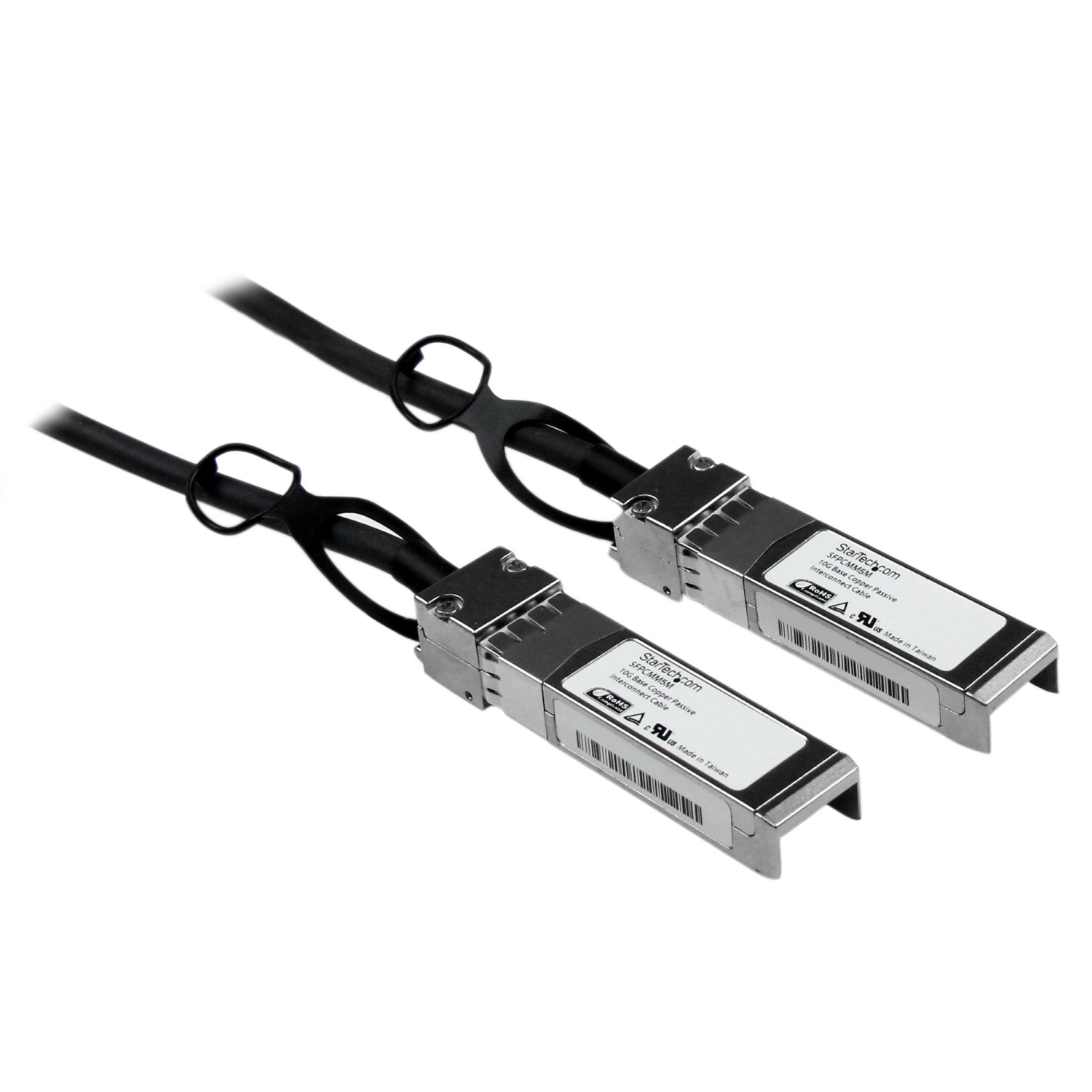 StarTech.com SFP-H10GB-CU5M Fibre Optic Cables - Black