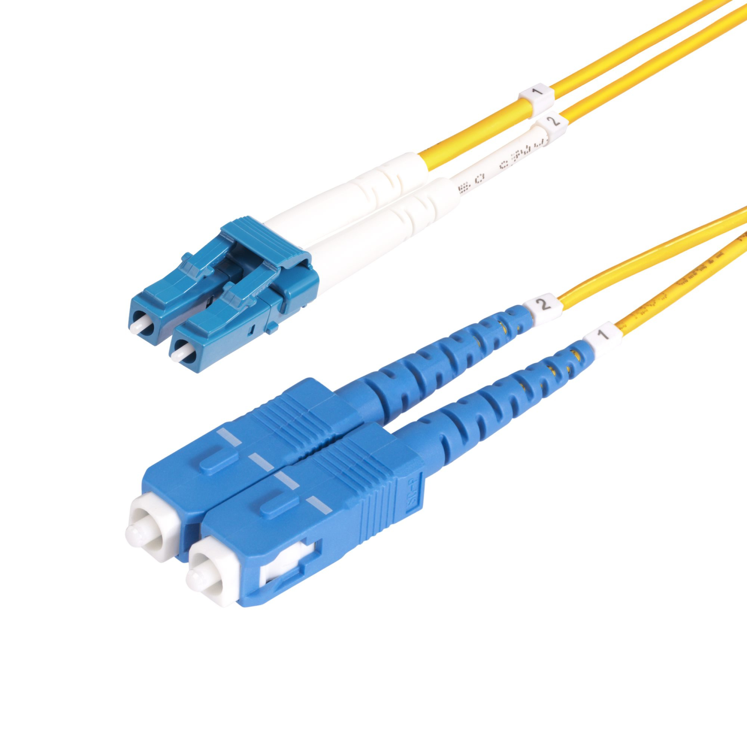 StarTech.com 15ft Fibre Optic Cables - Yellow