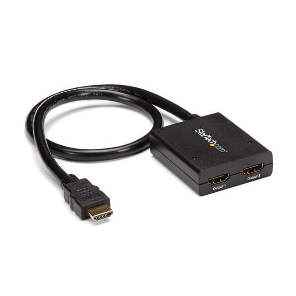 StarTech.com 2-Port Video Splitters - Black