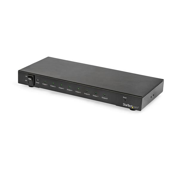 StarTech.com 8-Port Video Splitters - Black
