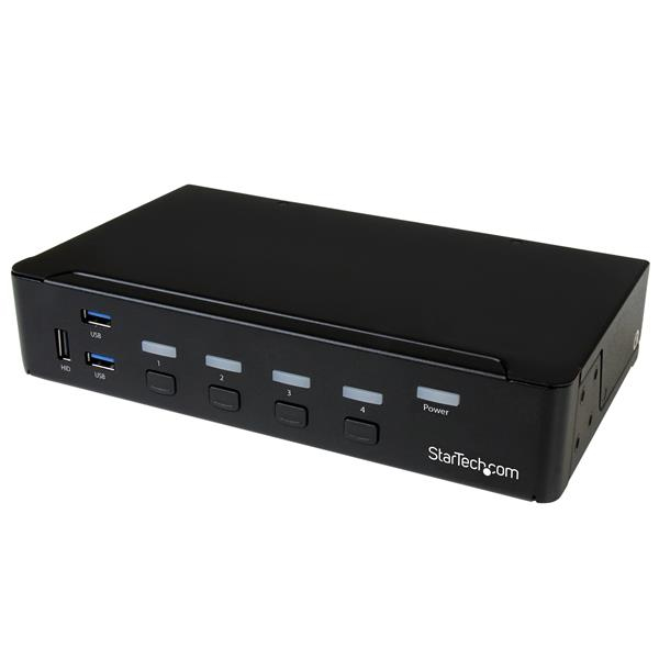StarTech.com 4-Port KVM Switches - Black