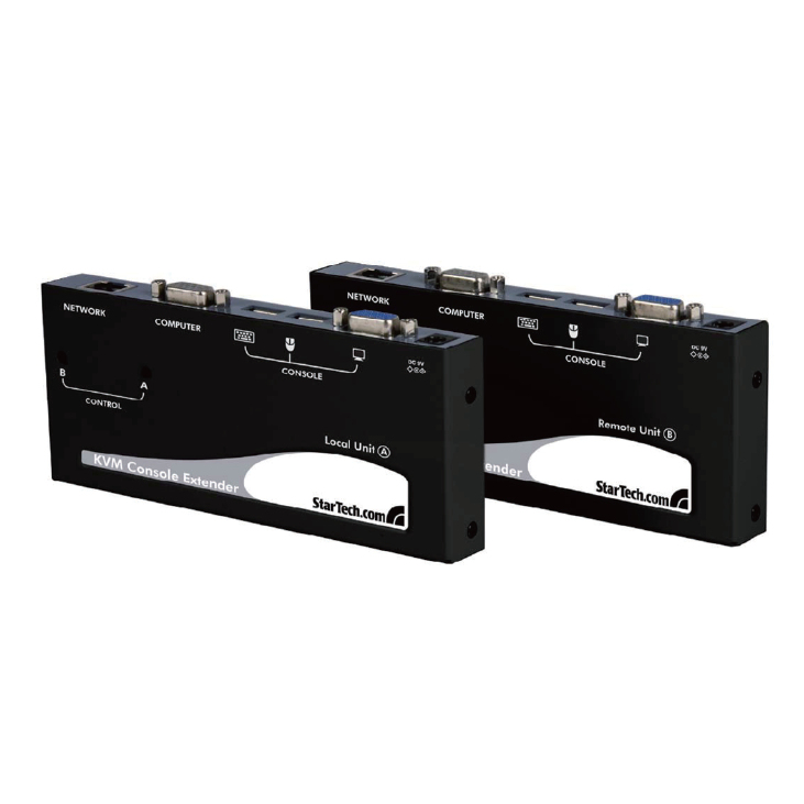 StarTech.com SV565UTPUGB Video Splitters - Black