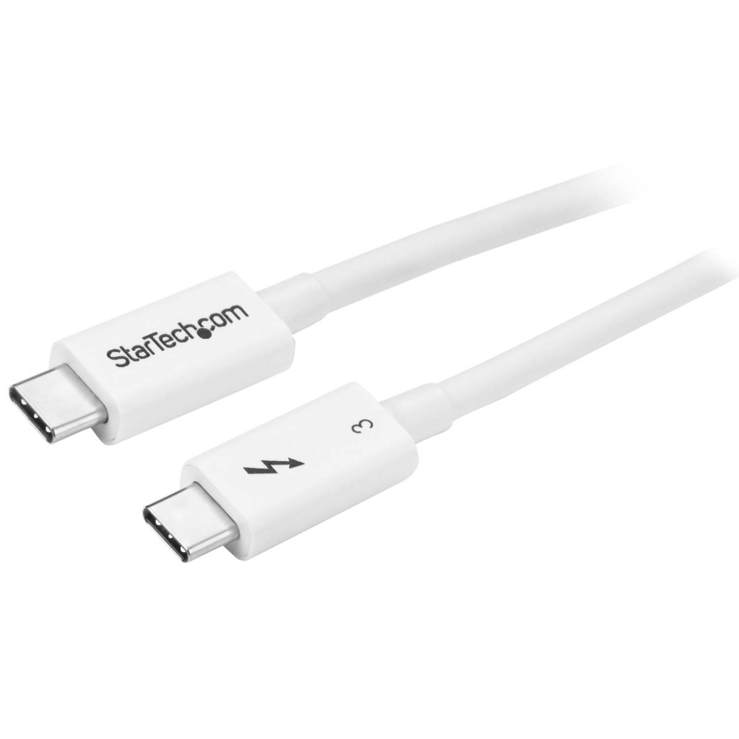 StarTech.com 40Gbps Thunderbolt Cables - White