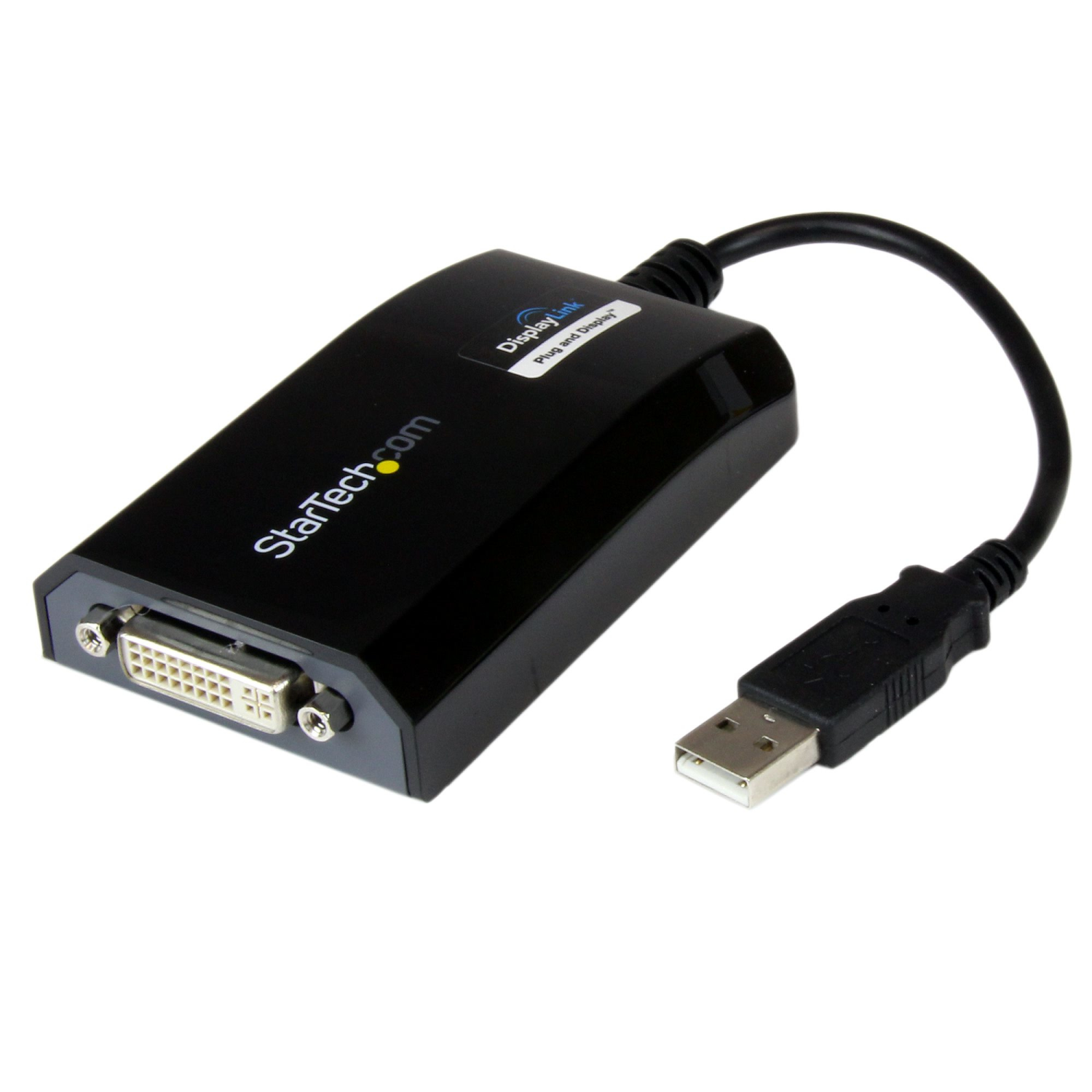 StarTech.com 1920x1200 USB Graphics Adapters - 16MB - Black