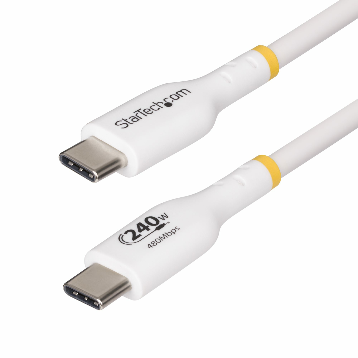 StarTech.com 240W USB Cables - White