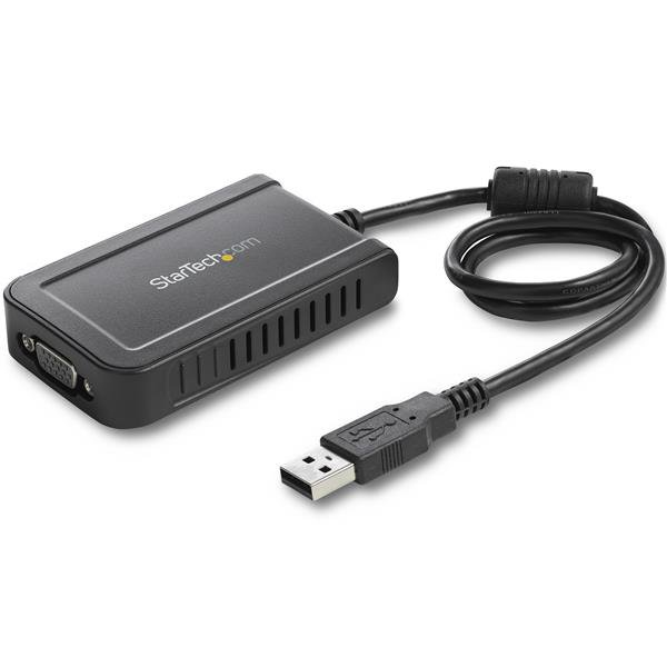 StarTech.com 1920x1200 USB Graphics Adapters - 32MB - Black