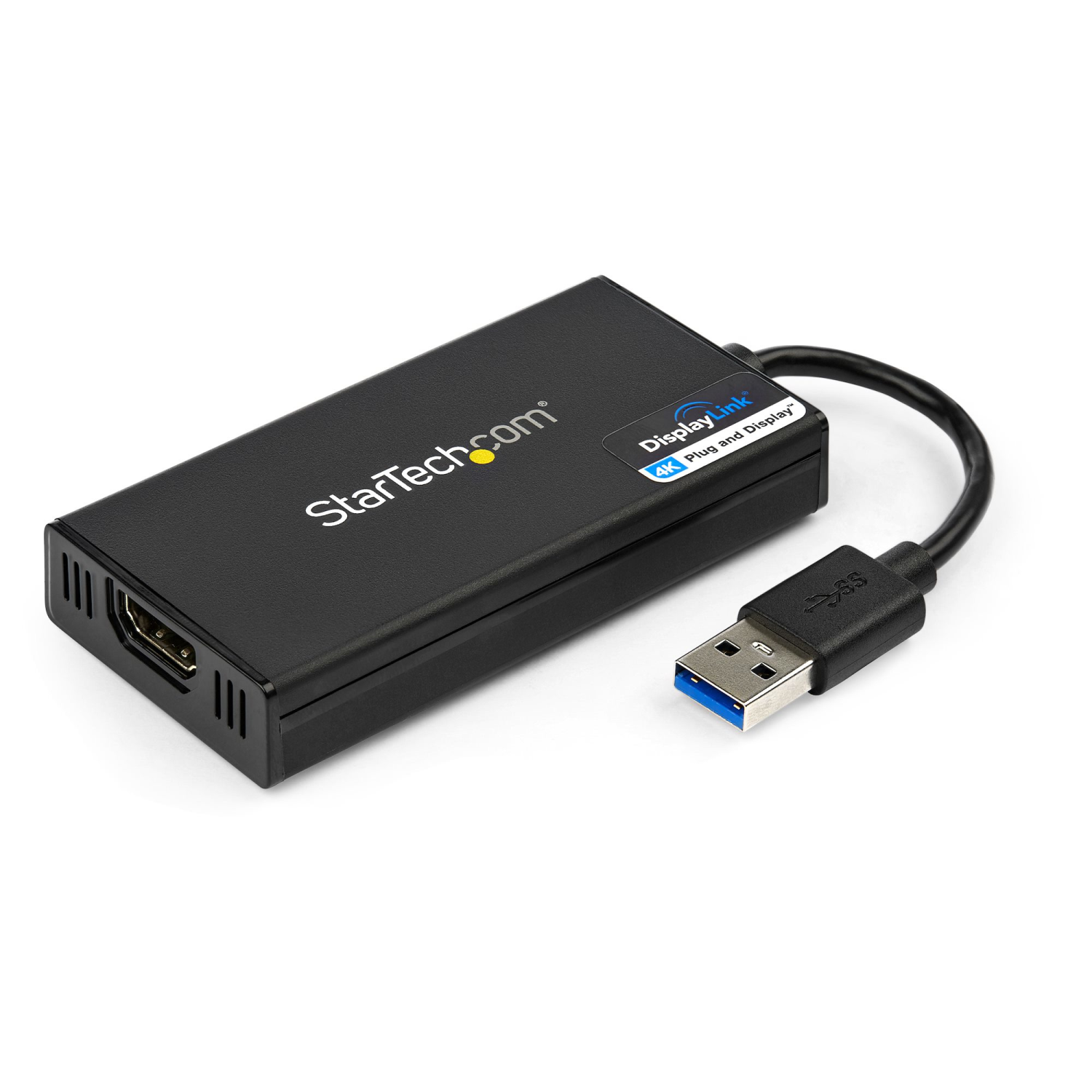 StarTech.com 30Hz USB Graphics Adapters - 1024MB - Black