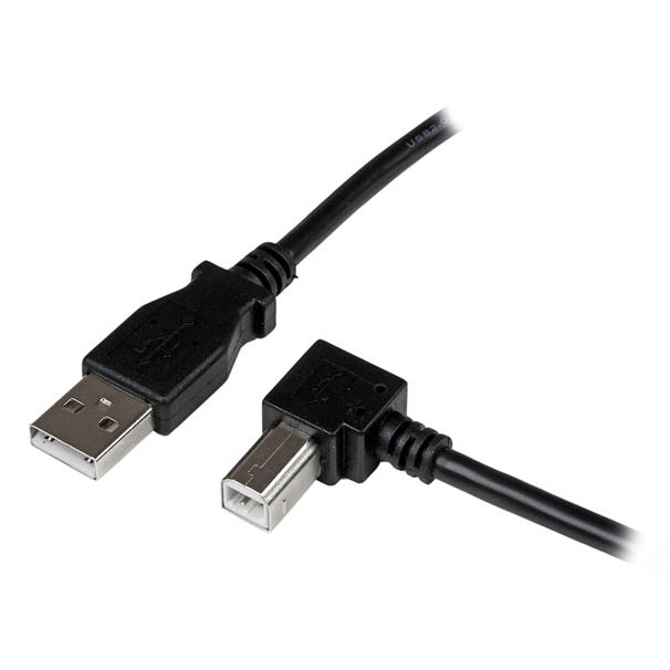 StarTech.com 2m USB 2.0 A to Right Angle B Cable - M/M