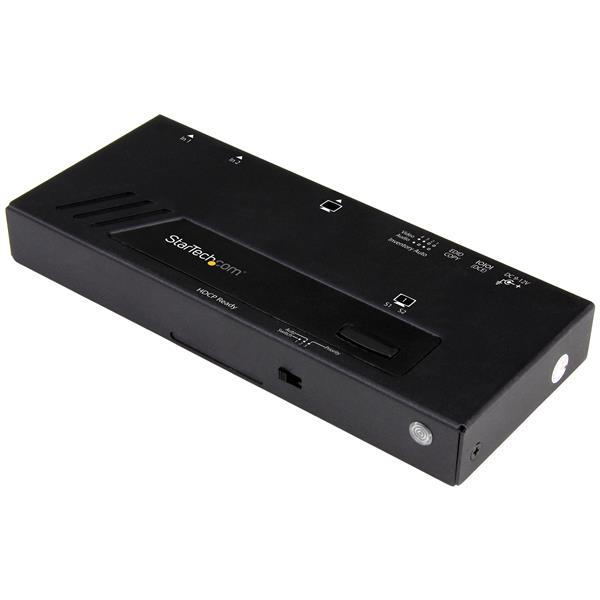 StarTech.com 2-Port Video Switches - Black