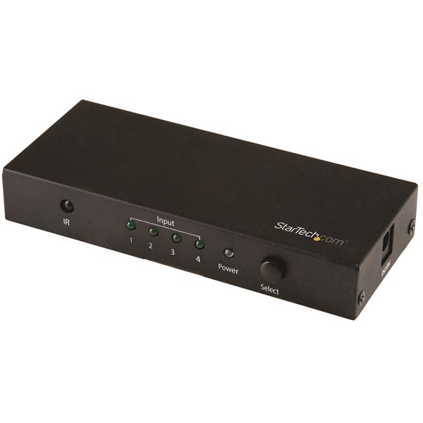 StarTech.com 4-Port Video Switches - Black