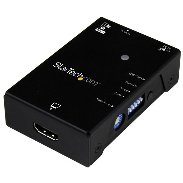 StarTech.com 1080p Video Signal Converters - Black
