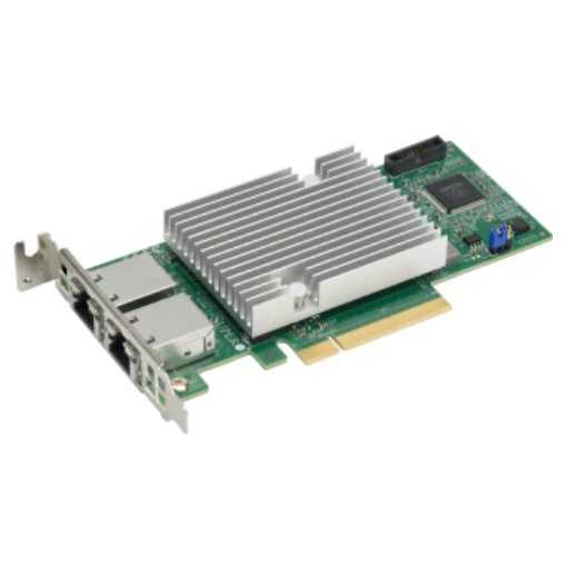 Supermicro AOC-STG-b2T 2-port 10 Gbe RF45 (BCM57416)/pull