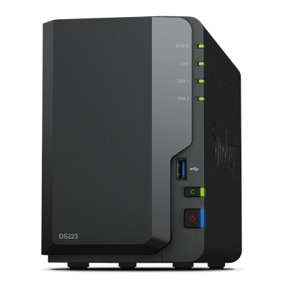 Synology DS223 NAS & Storage Servers - 2GB
