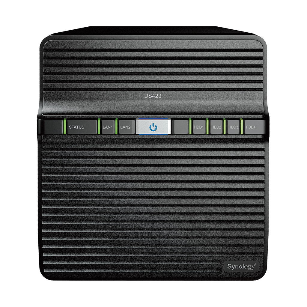 Synology DS423 NAS & Storage Servers - 2GB - Black