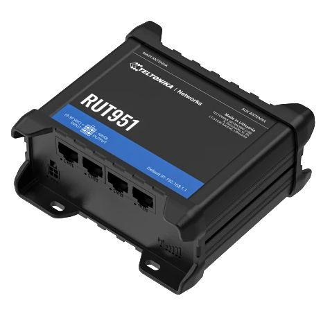 Teltonika RUT951 Cellular Network Devices - Black