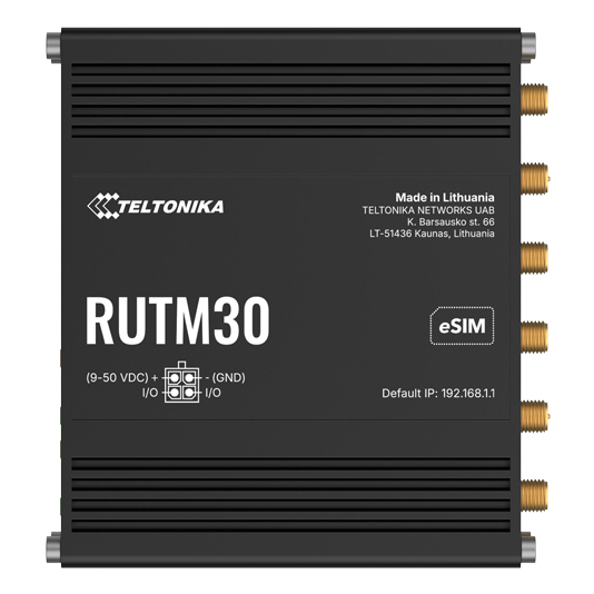 TELTONIKA RUTM30 Wireless Routers - 256MB - Black
