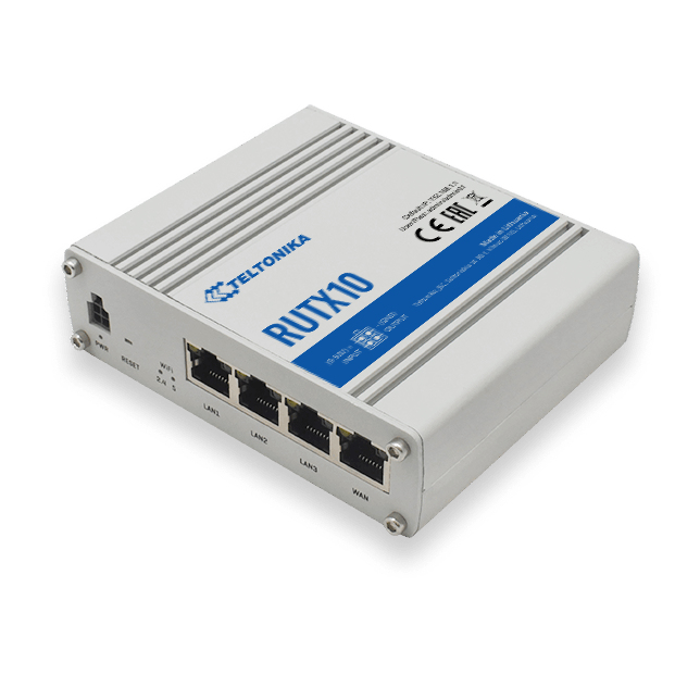 TELTONIKA RUTX10 Wireless Routers - 256MB - Grey