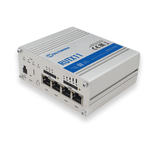 TELTONIKA RUTX11 INDUSTRIAL 4G LTE CAT 6 ROUTER (UK PSU)