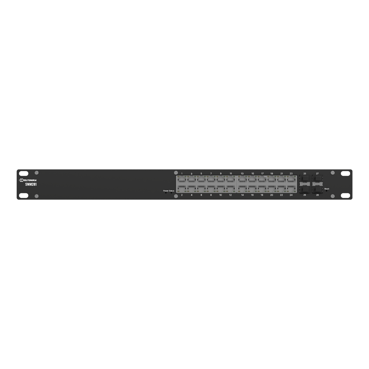 TELTONIKA SWM281 Network Switches - 128MB - Black