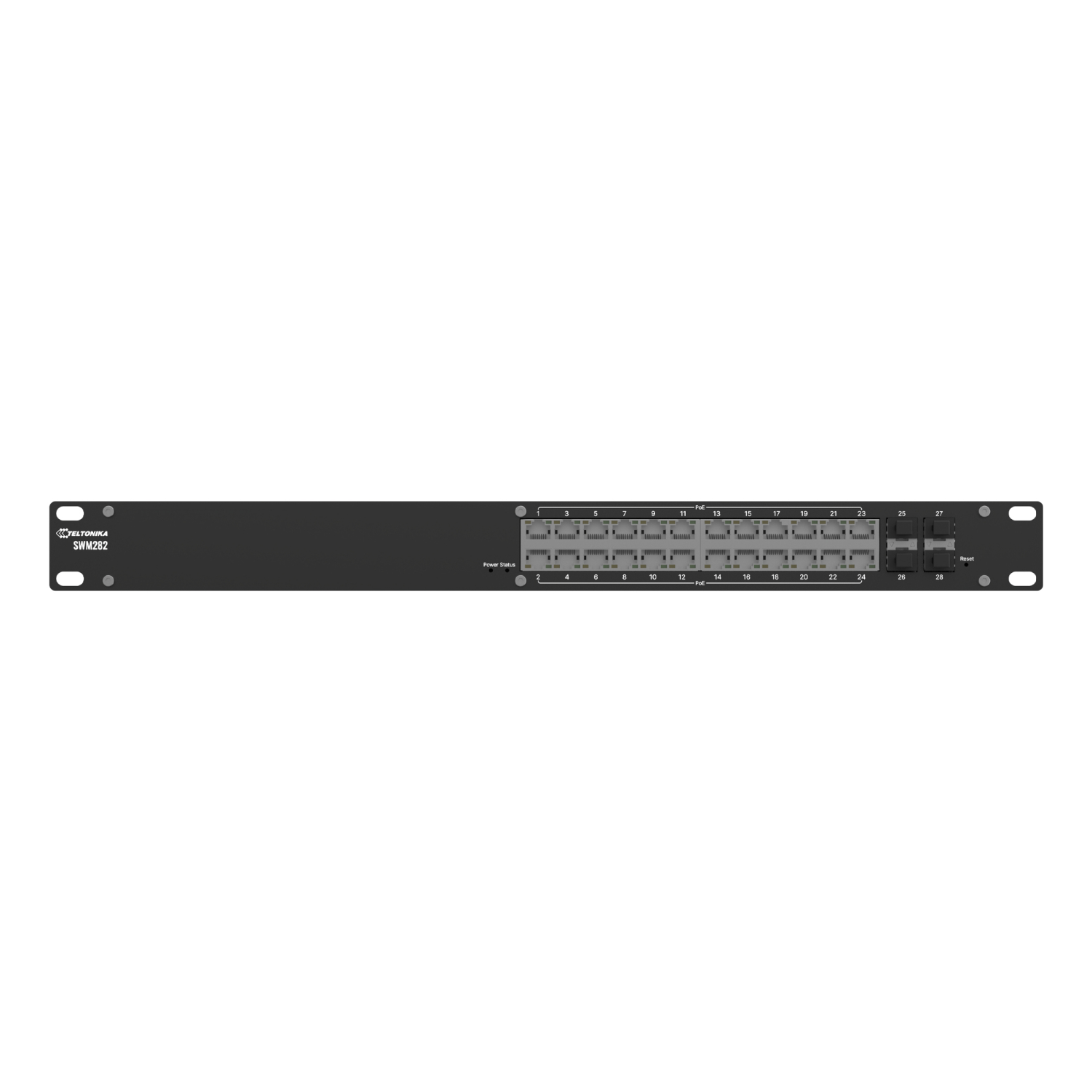 TELTONIKA SWM282 Network Switches - 128MB - Black
