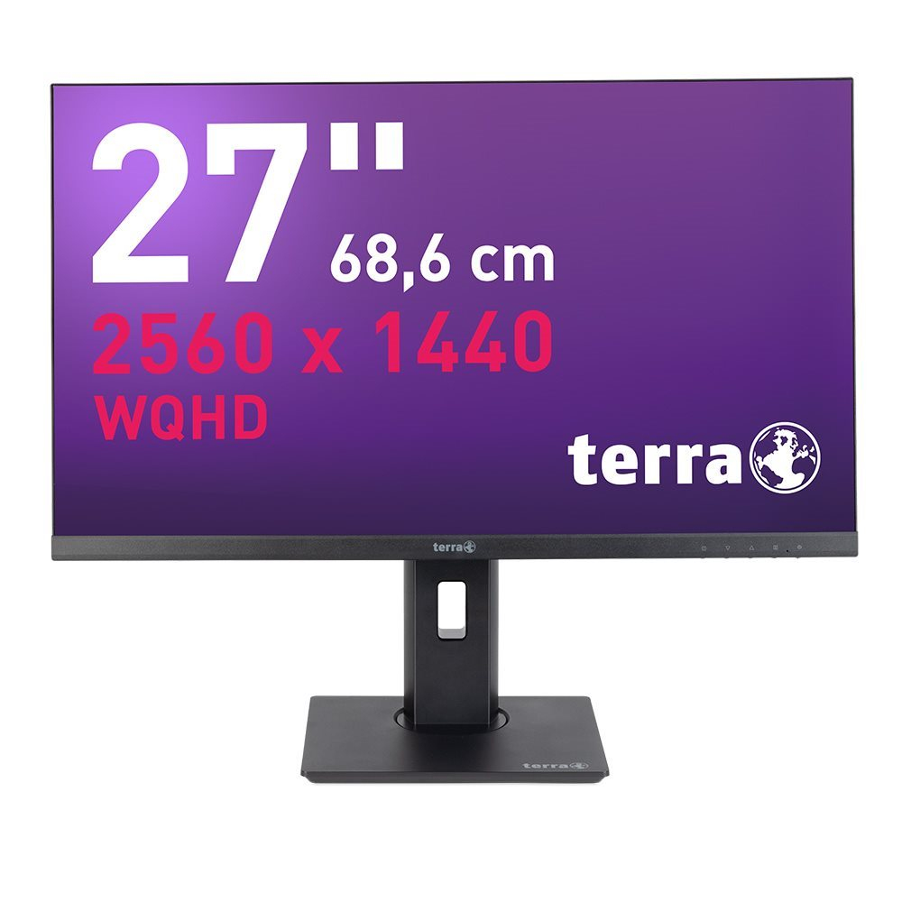 TERRA 3030223 computer monitor 68.6 cm (27") 2560 x 1440 pixels Wide Quad HD LCD Black