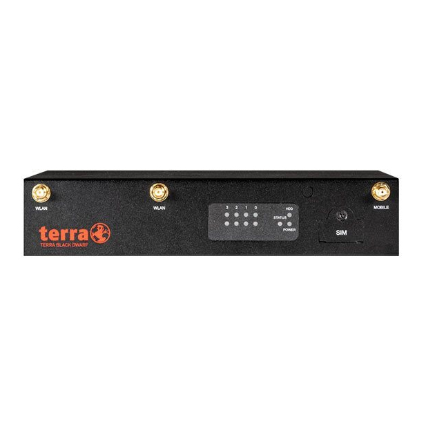 TERRA TERRA FIREWALL BLACK DWARF PRO G5 inkl. Securepoint Infinity-Lizenz UTM (36 Monate MVL)