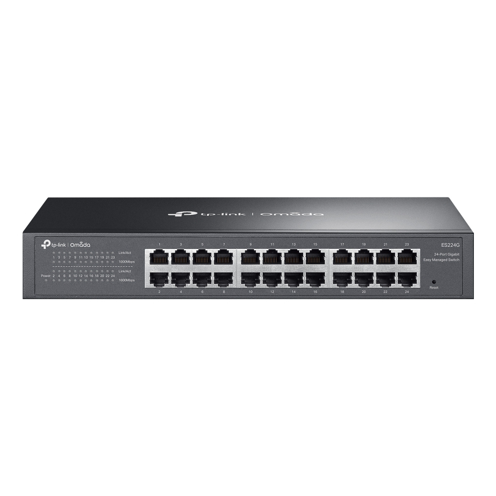 TP-LINK ES224G Network Switches - Black