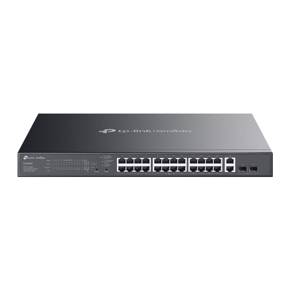 TP-LINK ES228GMP Network Switches - Black