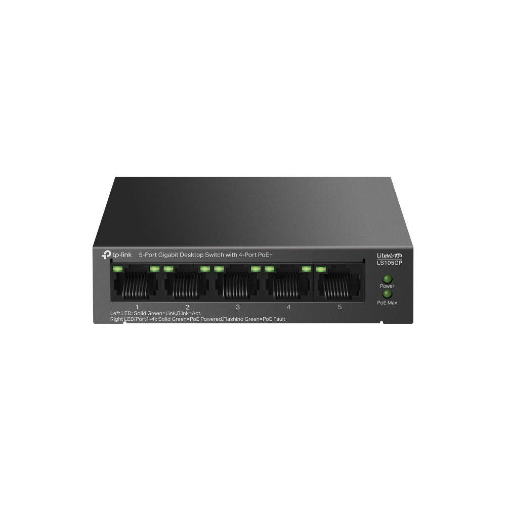TP-Link 5-Port Network Switches - Black
