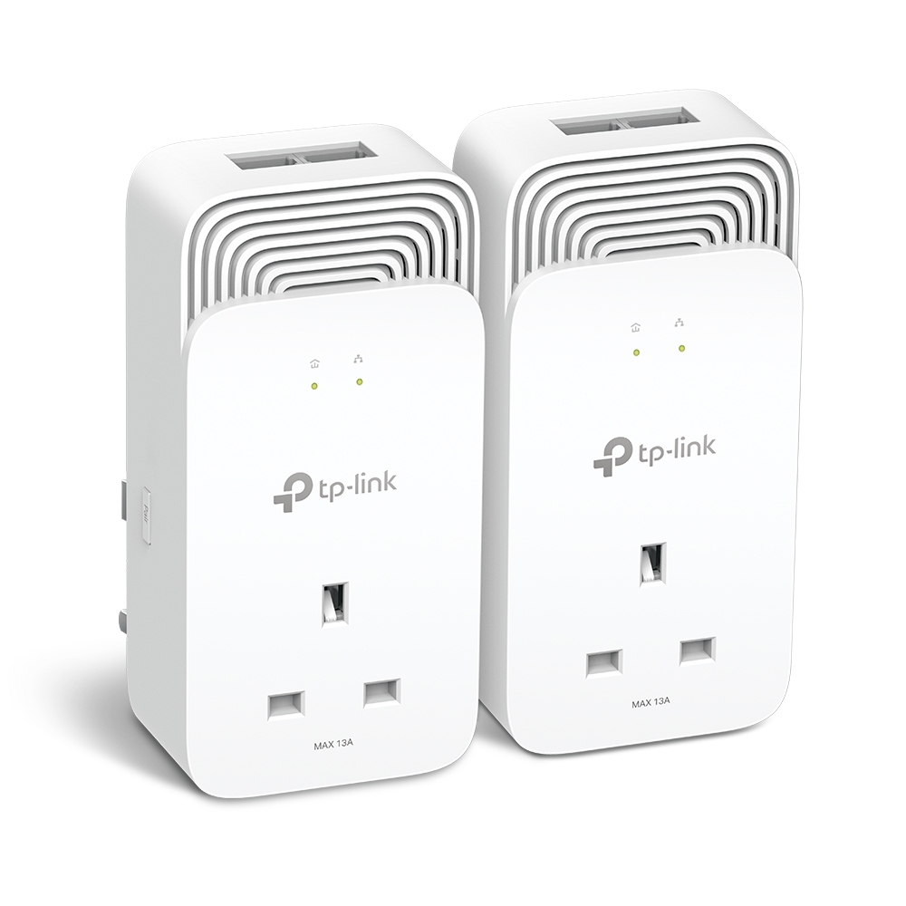 TP-Link PG2400P PowerLine Network Adapters - White