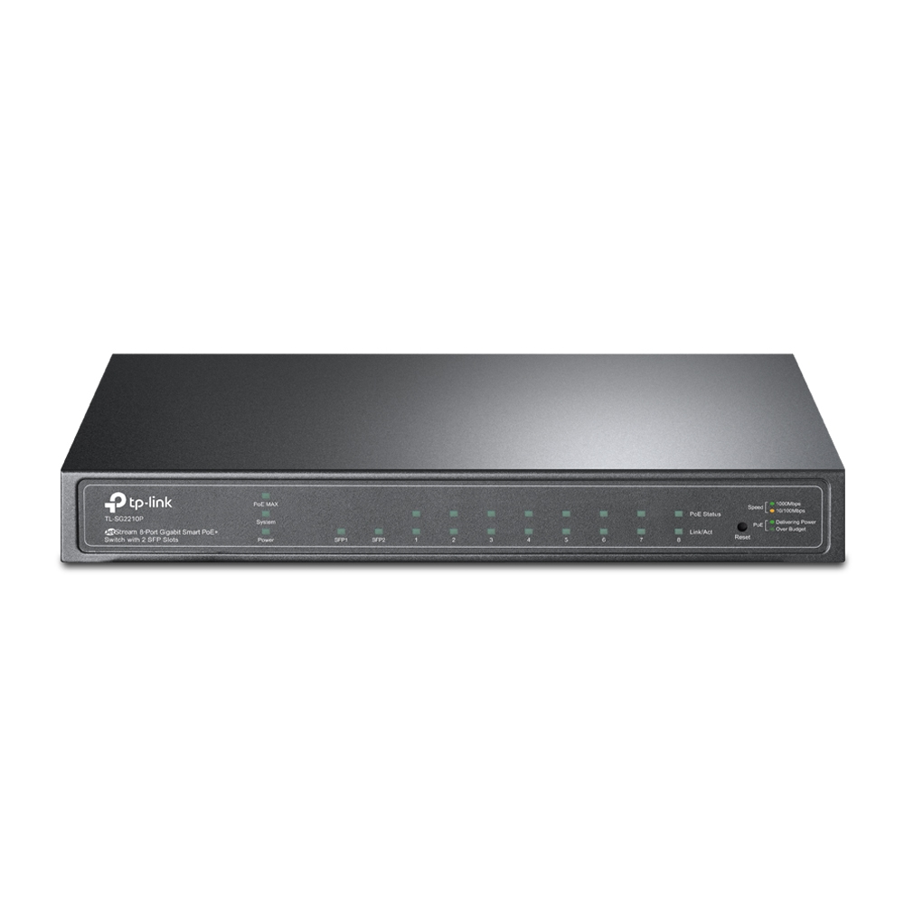 TP-Link 10-Port Network Switches - Black