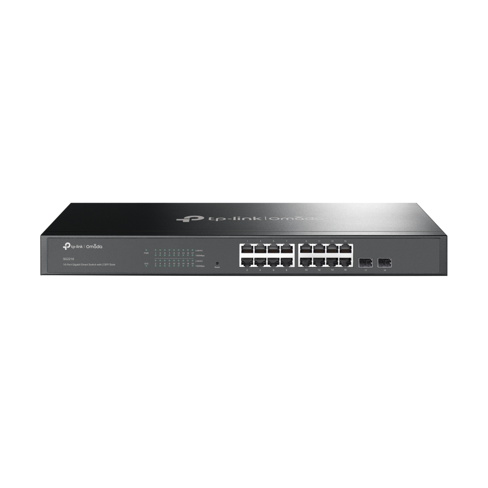 TP-Link 16-Port Network Switches - Black