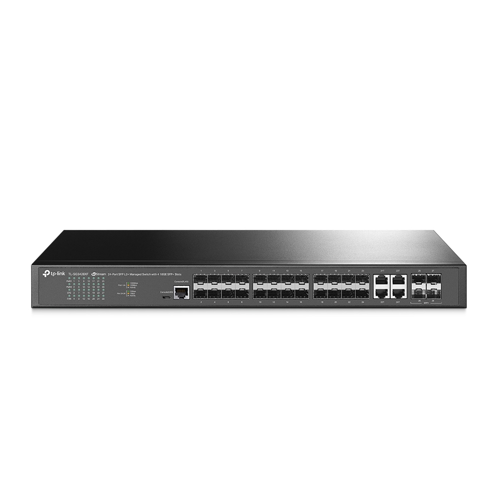 TP-Link 24-Port Network Switches - Black