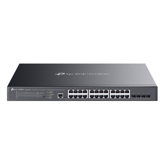 TP-LINK SG3428XMPP Network Switches - Black