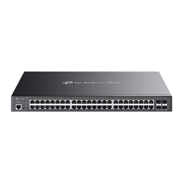 TP-LINK SG3452XMPP Network Switches - Black