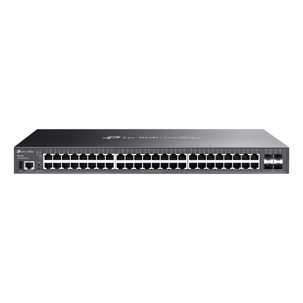 TP-LINK SG5452X Network Switches - 2000MB - Black