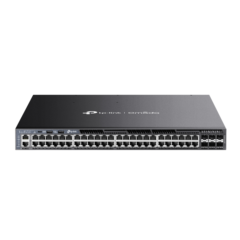TP-LINK 48-Port Network Switches - Black