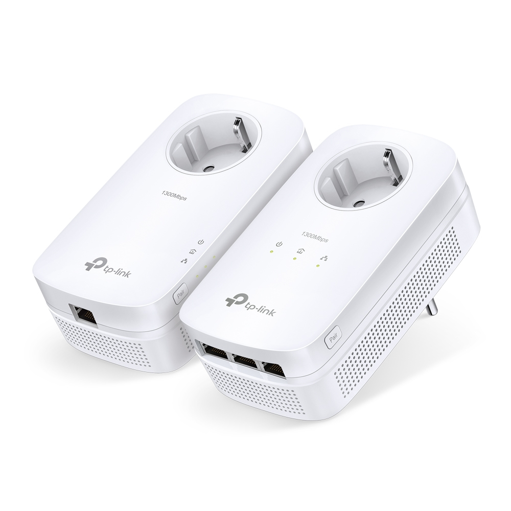 TP-Link TL-PA8033P PowerLine Network Adapters - White