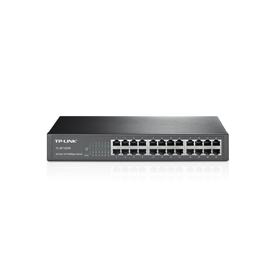 TP-Link TL-SF1024D Network Switches - Black