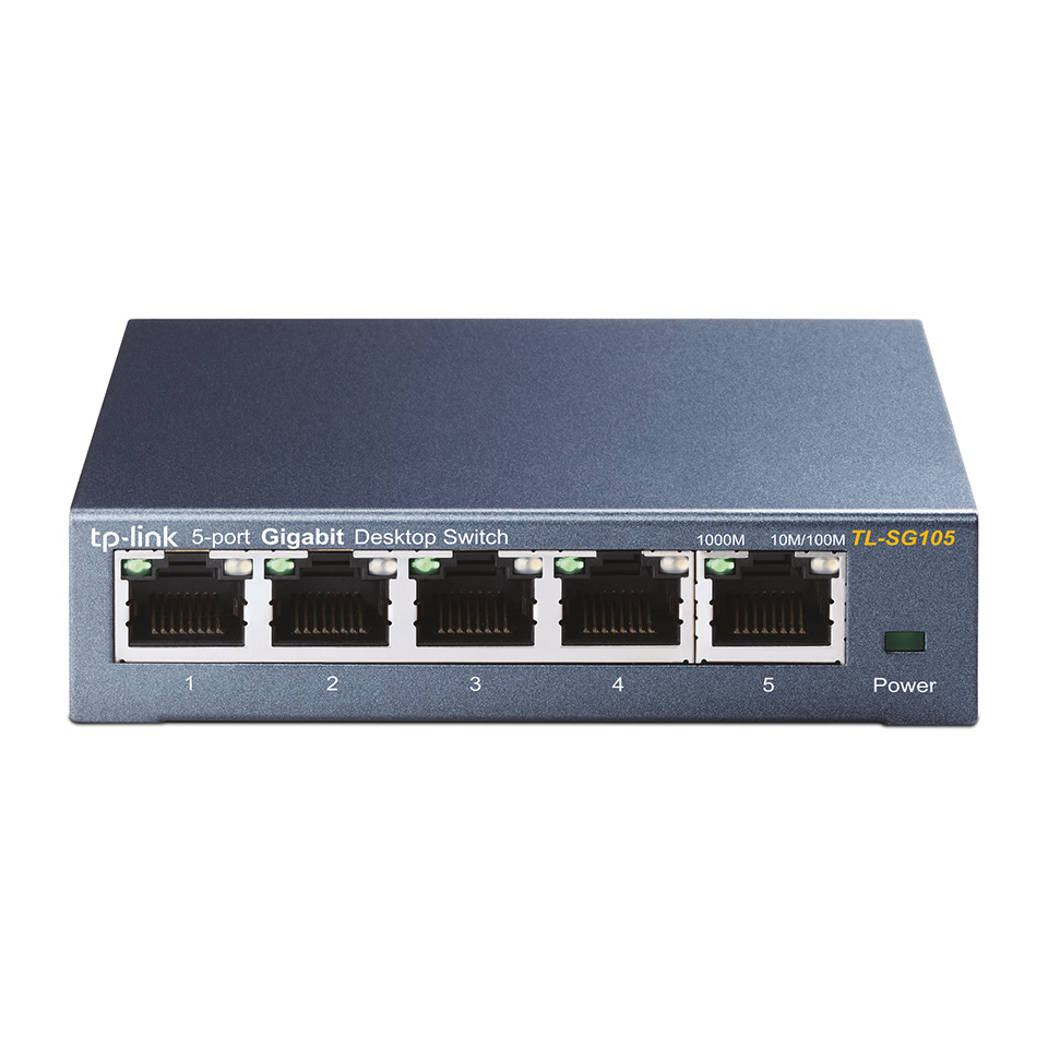 TP-Link TL-SG105 Network Switches - Black