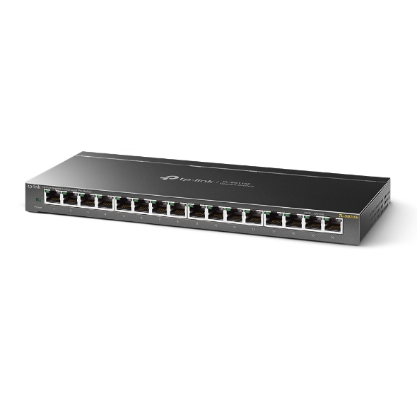 TP-Link 16-Port Network Switches - Black