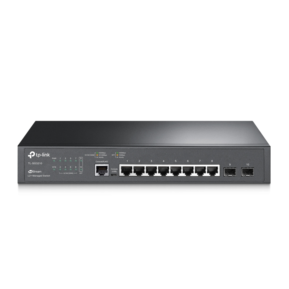TP-Link 8-Port Network Switches - Black