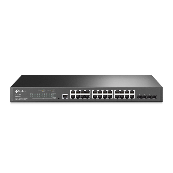 TP-Link 24-Port Network Switches - Black
