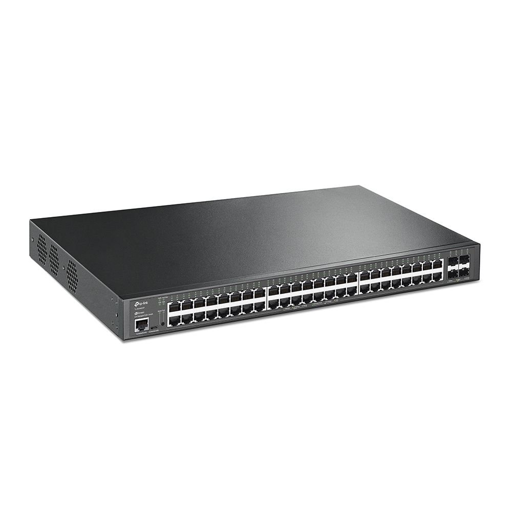 TP-LINK 48-Port Network Switches - Black